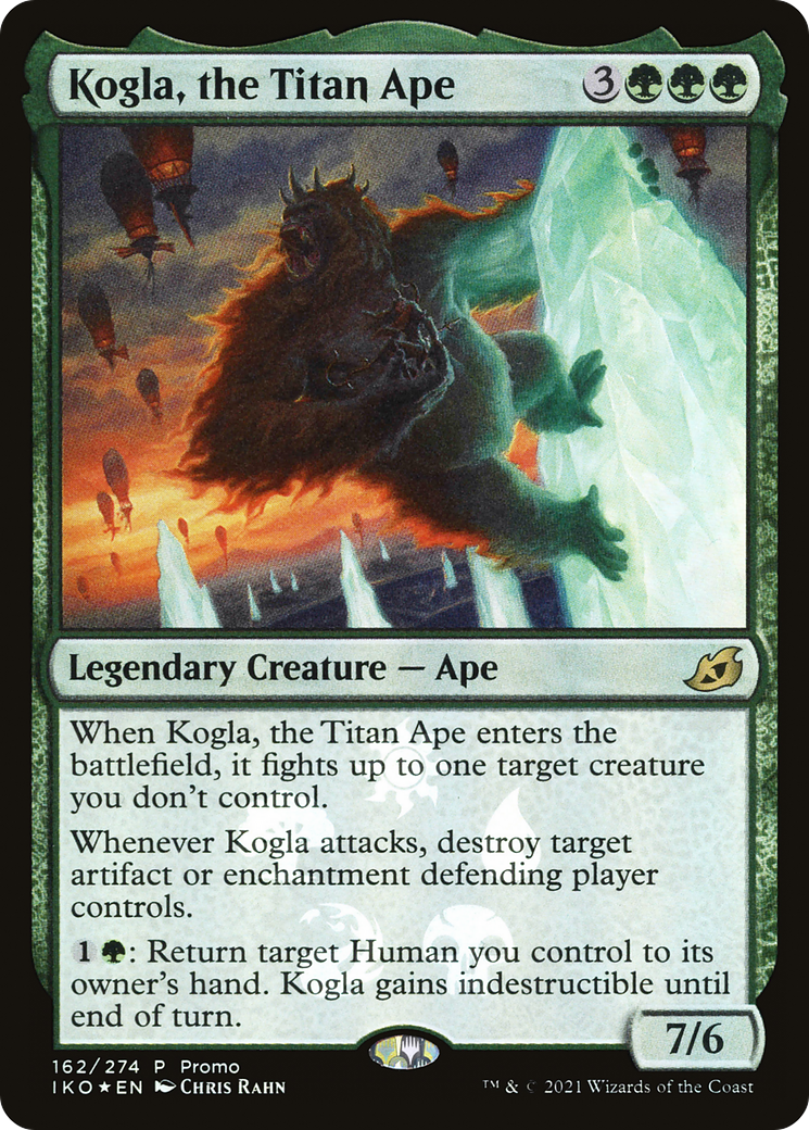 Image of Kogla, the Titan Ape (MEDIA-162) - Ikoria: Lair of Behemoths Promos Foil