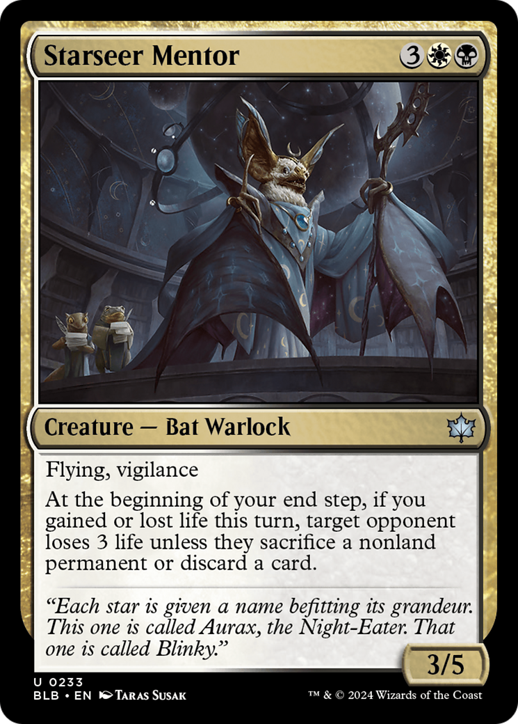 Image of Starseer Mentor (BLB-233) - Bloomburrow
