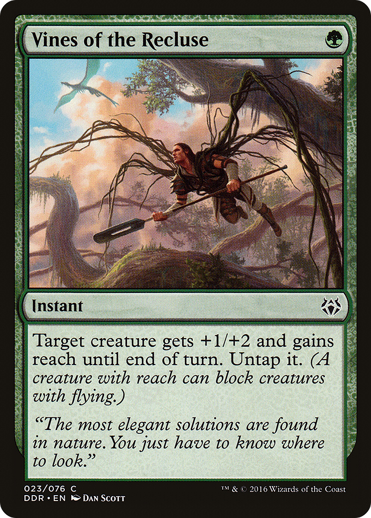 Image of Vines of the Recluse (DDR-023) - Duel Decks: Nissa vs. Ob Nixilis