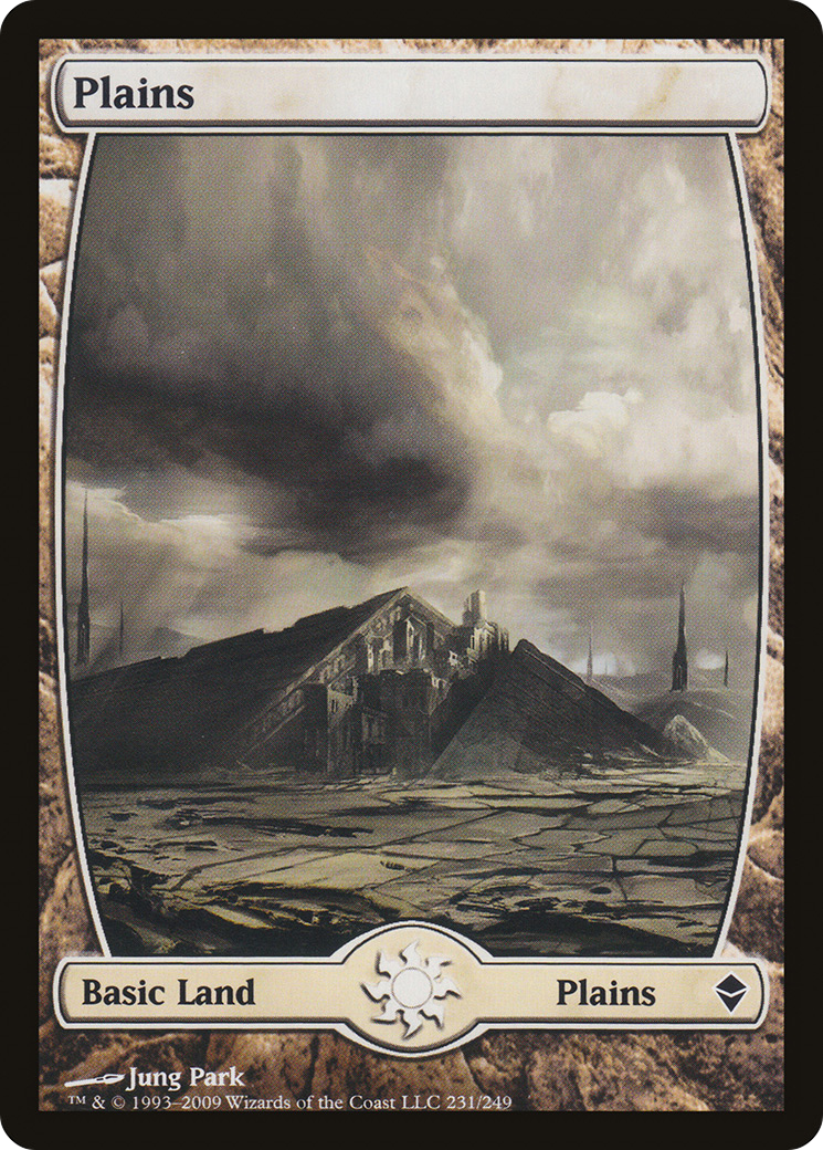 Image of Plains (231) - Full Art (ZEN-231) - Zendikar