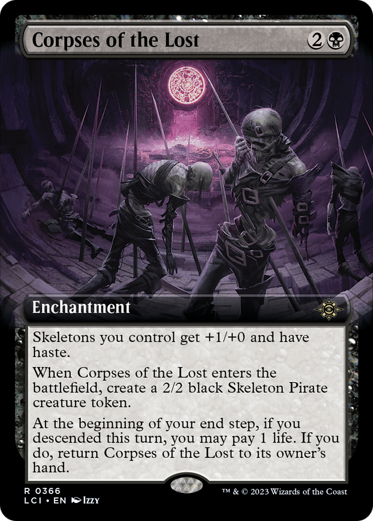 Image of Corpses of the Lost (Extended Art) (LCI-366) - The Lost Caverns of Ixalan: (Extended Art)