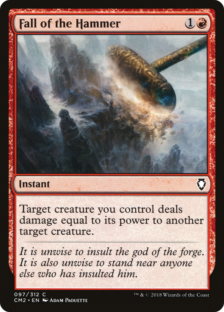 Image of Fall of the Hammer (CM2-097) - Commander Anthology Volume II
