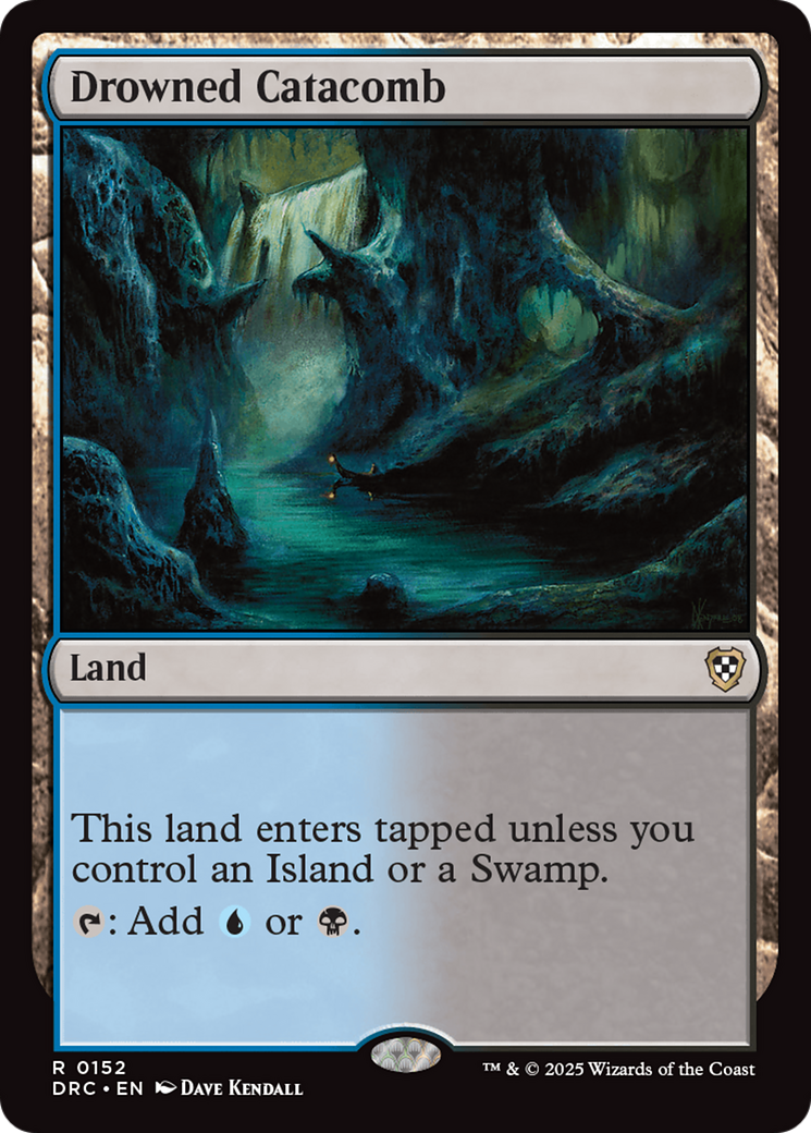 Image of Drowned Catacomb (DRC-152) - Commander: Aetherdrift