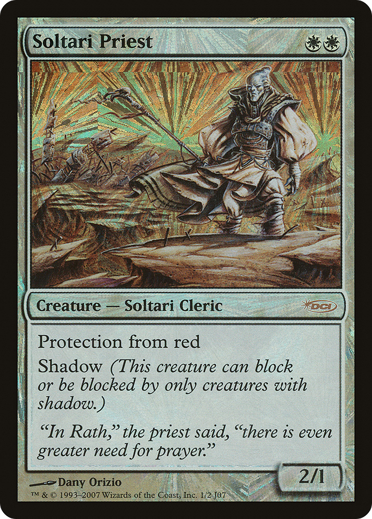 Image of Soltari Priest (Scholarship Series) (JSS-001) - Junior Super Series Foil