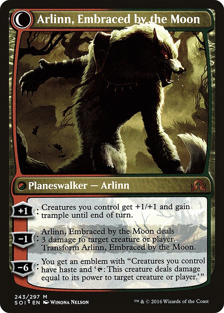 Image of Arlinn Kord (PRE-243) - Shadows over Innistrad Promos: (Double Faced Transform) Foil