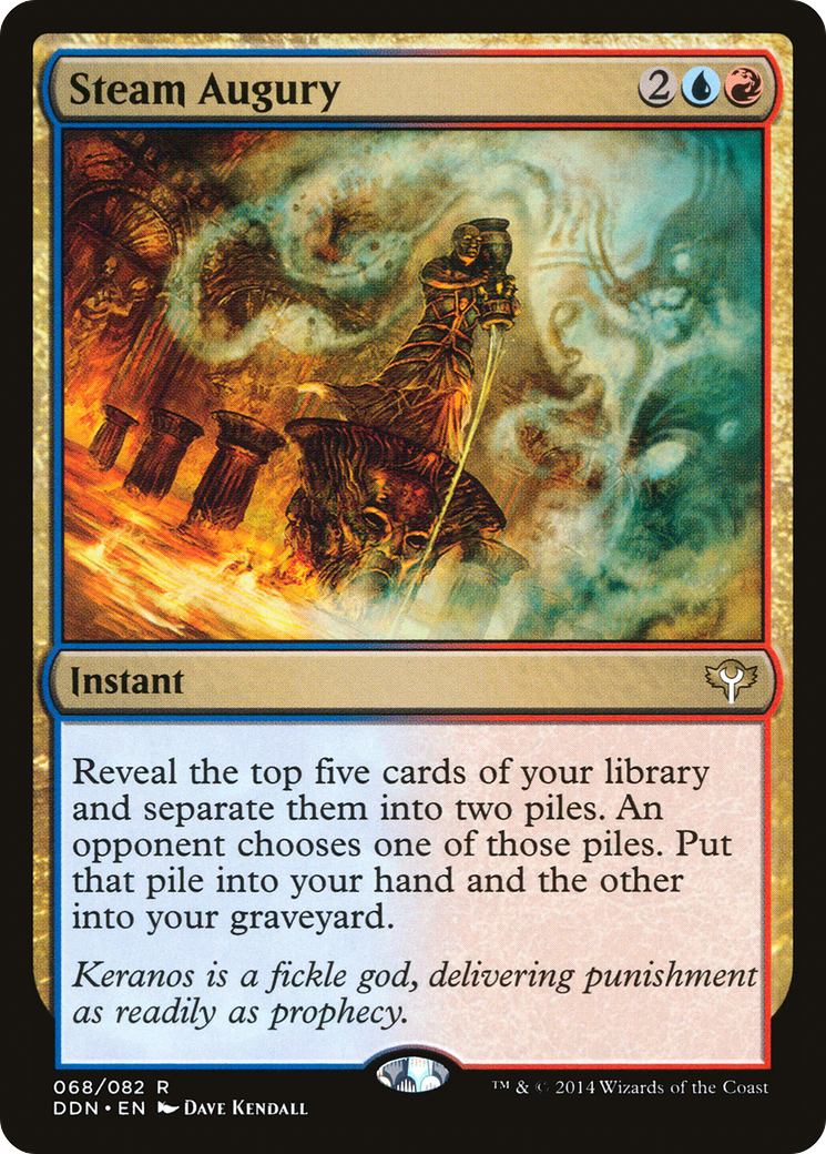 Image of Steam Augury (DDN-068) - Duel Decks: Speed vs. Cunning