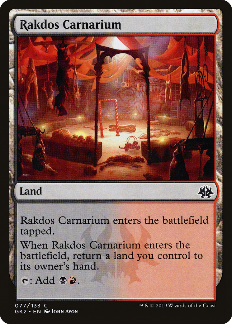 Image of Rakdos Carnarium (GK2-077) - RNA Guild Kit