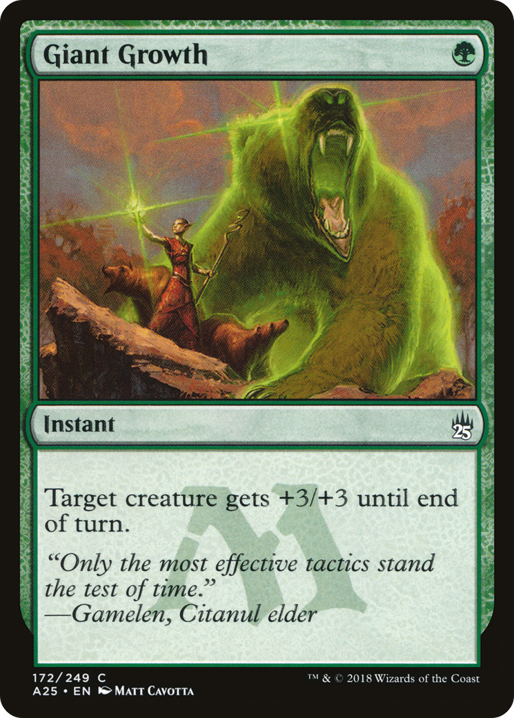 Image of Giant Growth (A25-172) - Masters 25 Foil