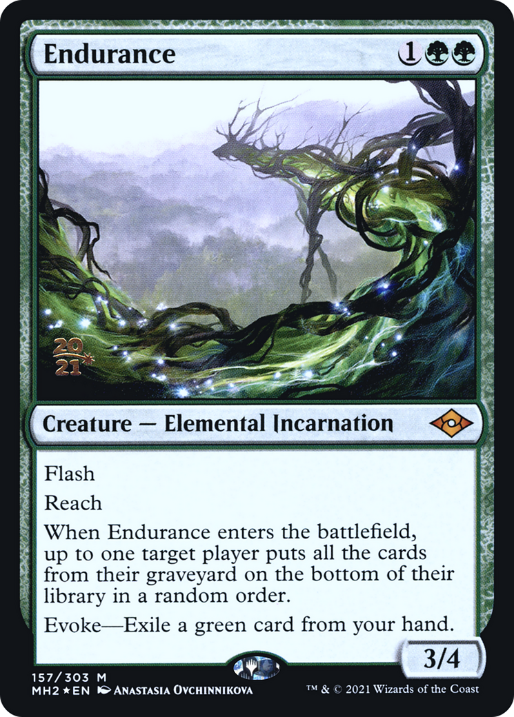 Image of Endurance (PRE-157) - Modern Horizons 2 Promos Foil
