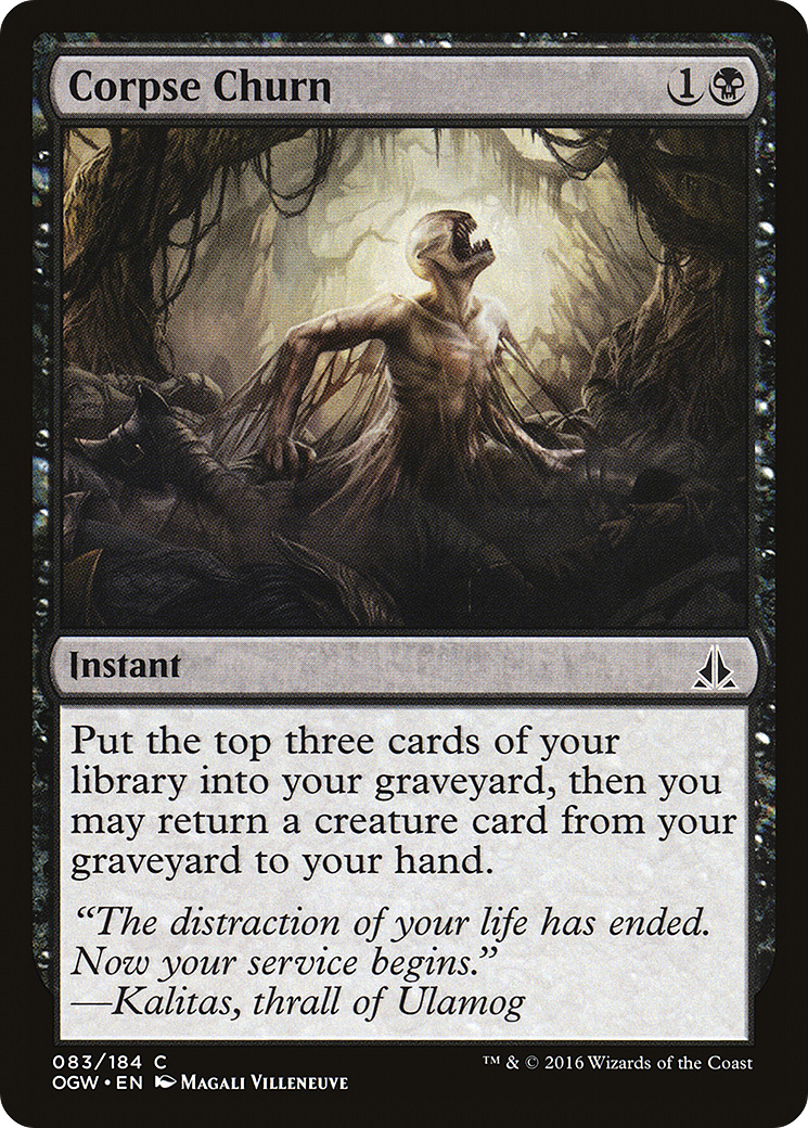 Image of Corpse Churn (OGW-083) - Oath of the Gatewatch Foil