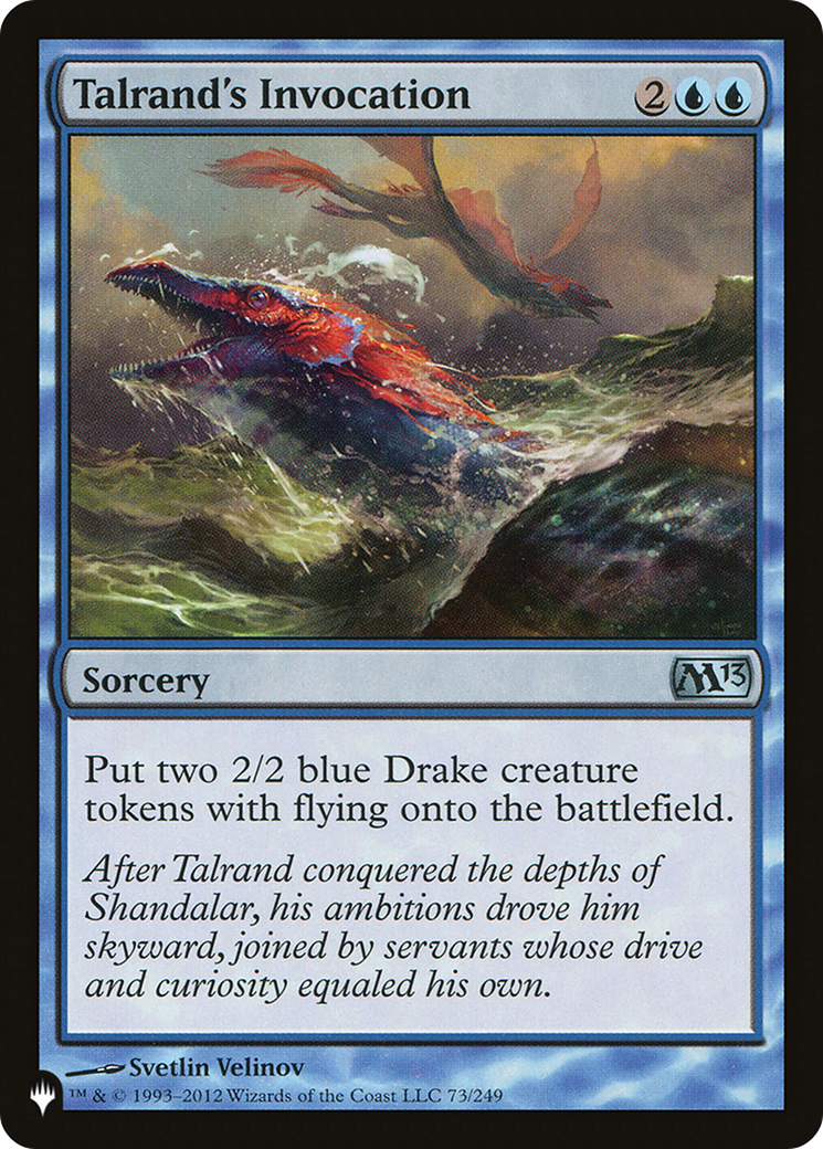 Image of Talrand's Invocation (LIST-M13-73) - The List