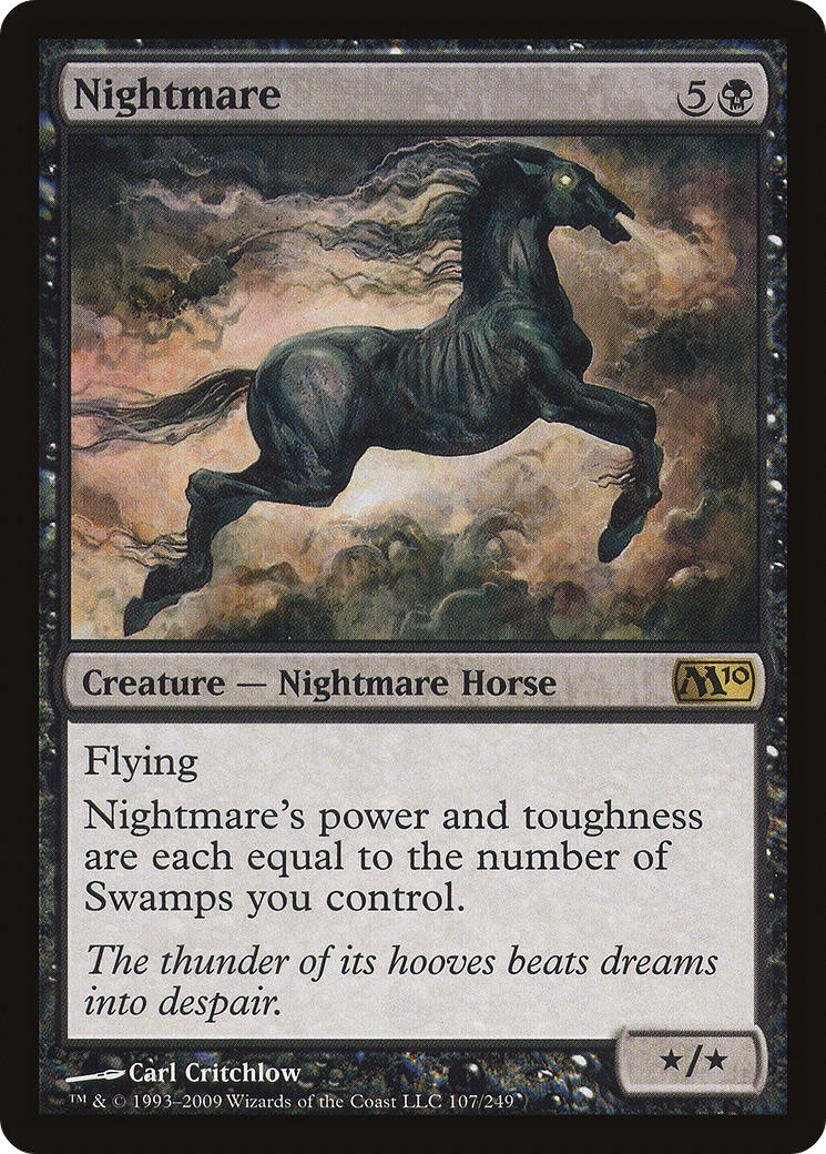 Image of Nightmare (M10-107) - Magic 2010 Foil