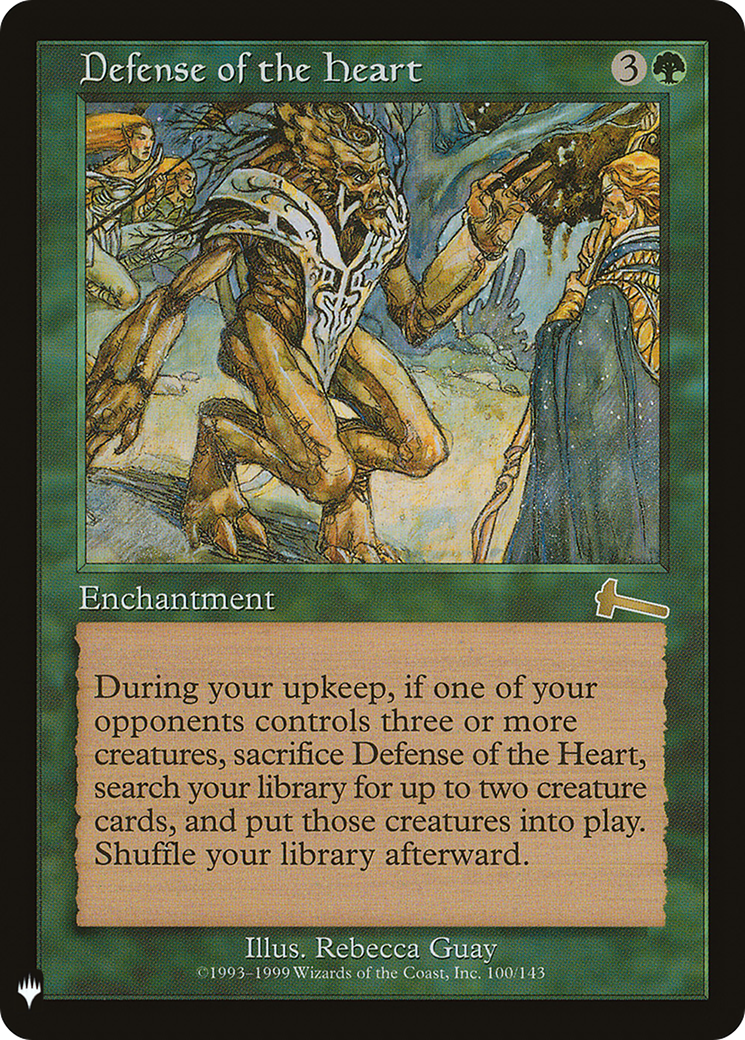 Image of Defense of the Heart (LIST-ULG-100) - The List