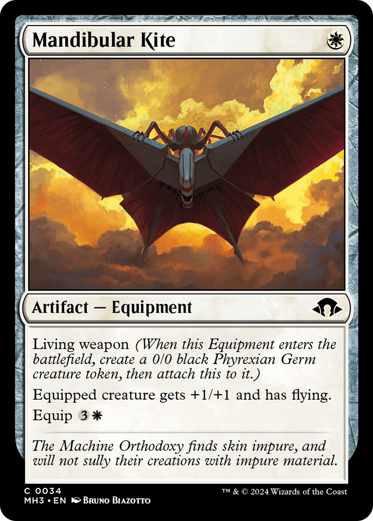 Image of Mandibular Kite (MH3-034) - Modern Horizons 3 Foil