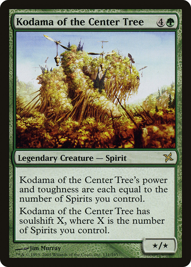Image of Kodama of the Center Tree (BOK-131) - Betrayers of Kamigawa Foil