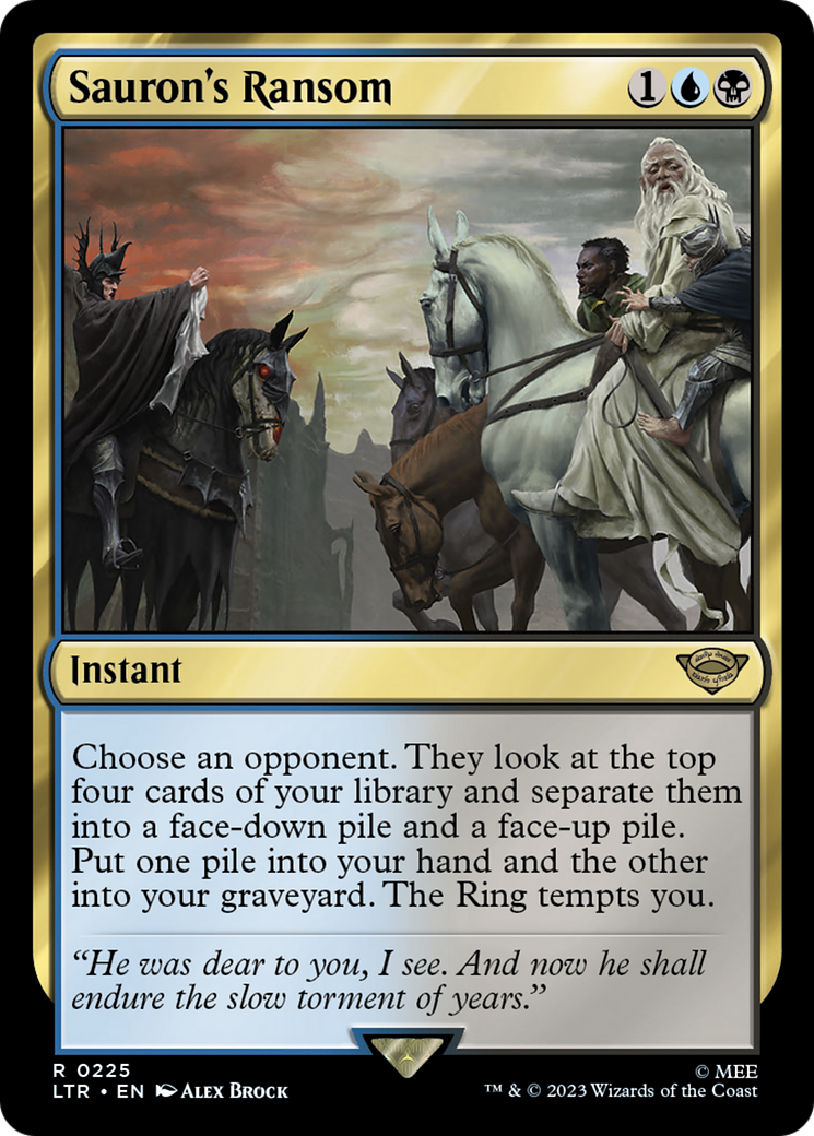Image of Sauron's Ransom (LTR-225) - The Lord of the Rings: Tales of Middle-earth