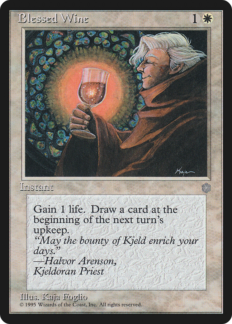 Image of Blessed Wine (ICE-) - Ice Age