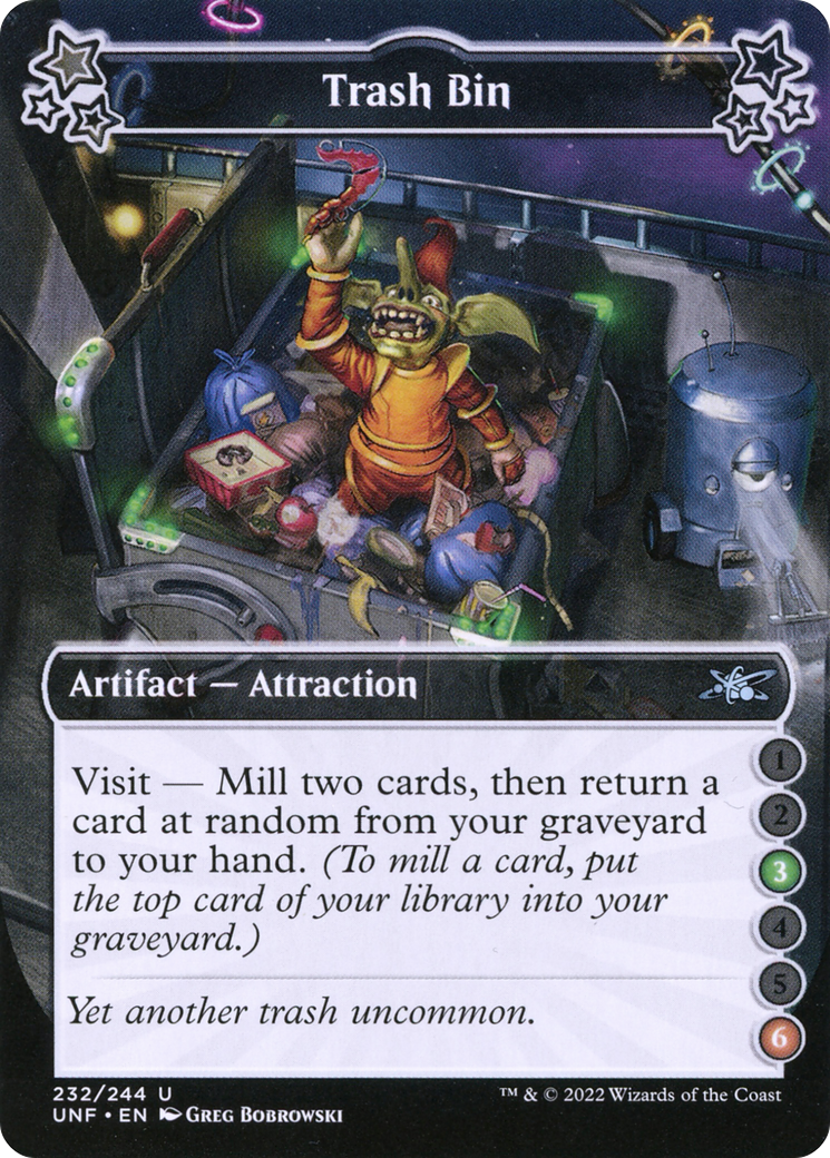 Image of Trash Bin (3-6) (UNF-232) - Unfinity Foil