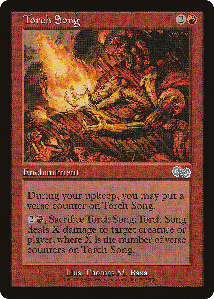 Image of Torch Song (USG-222) - Urza's Saga