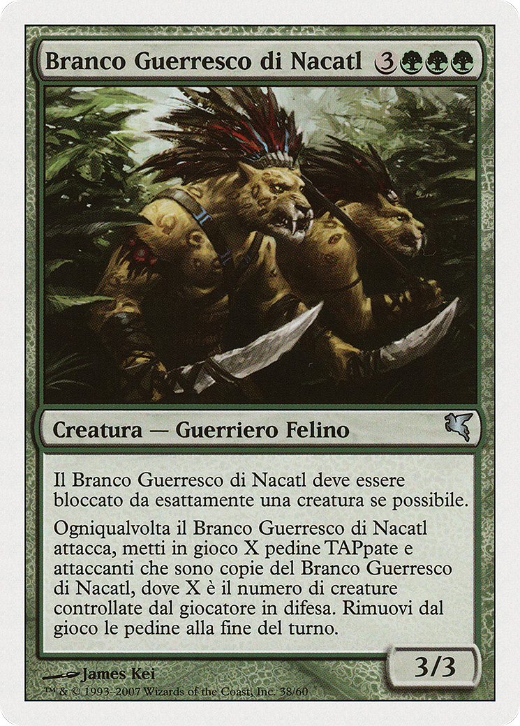Image of Nacatl War-Pride (Italian) - 