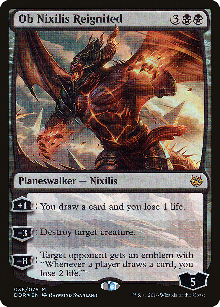 Image of Ob Nixilis Reignited (DDR-036) - Duel Decks: Nissa vs. Ob Nixilis Foil