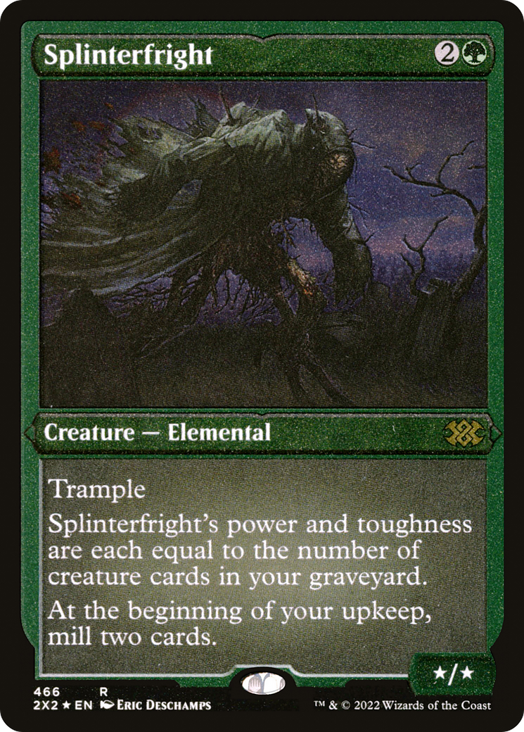 Image of Splinterfright (2X2-466) - Double Masters 2022 Foil