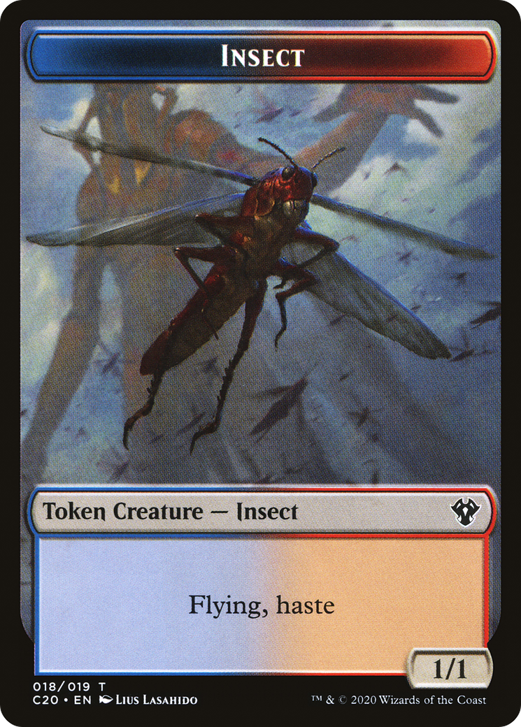 Image of Insect (TC20-018) - Commander 2020 Tokens