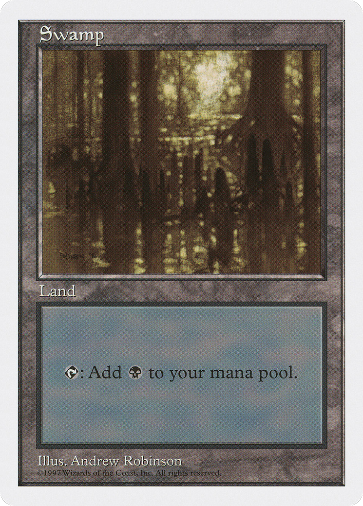 Image of Swamp (438) (5ED-438) - Fifth Edition