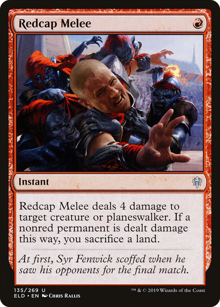 Image of Redcap Melee (ELD-135) - Throne of Eldraine Foil
