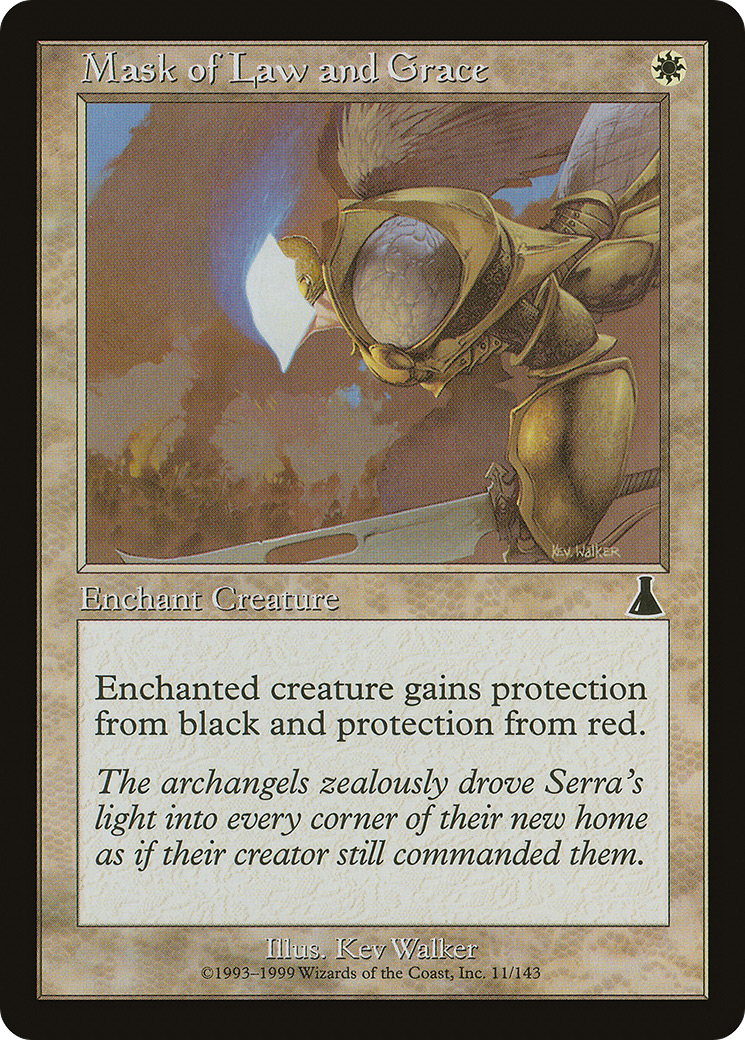 Image of Mask of Law and Grace (UDS-011) - Urza's Destiny