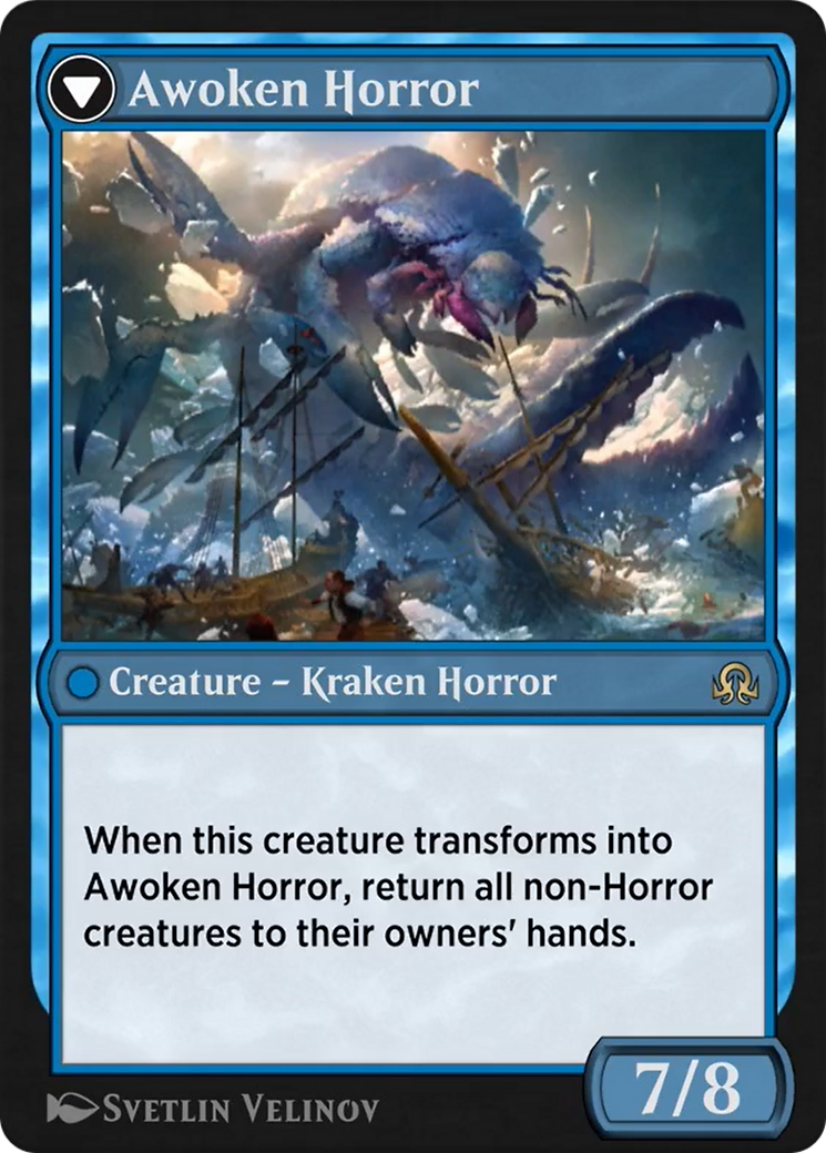 Image of Thing in the Ice // Awoken Horror (SIR-095) - Shadows over Innistrad Remastered