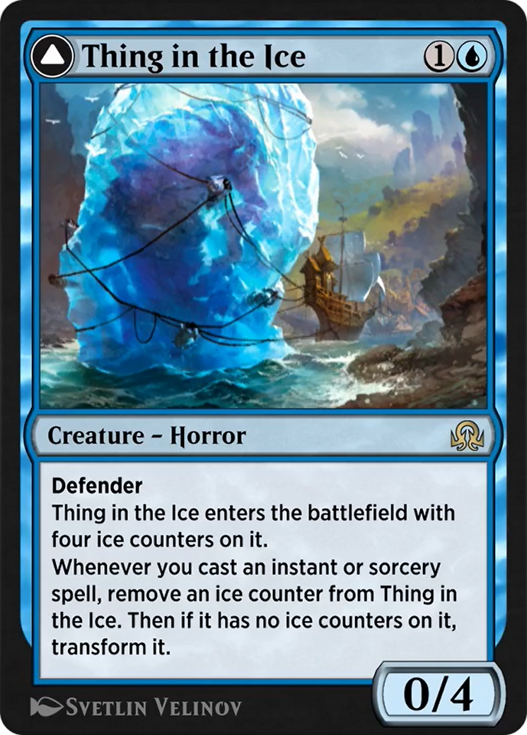 Image of Thing in the Ice // Awoken Horror (SIR-095) - Shadows over Innistrad Remastered