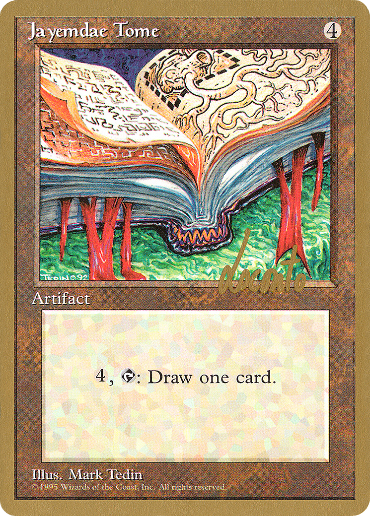Image of Jayemdae Tome - 1996 Michael Loconto (4ED) (WCD-) - Pro Tour Collector Set
