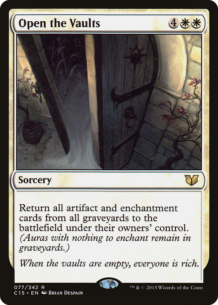 Image of Open the Vaults (C15-077) - Commander 2015