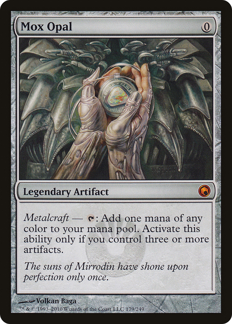 Image of Mox Opal (SOM-179) - Scars of Mirrodin Foil