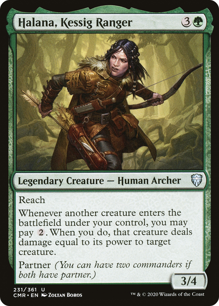 Image of Halana, Kessig Ranger (CMR-231) - Commander Legends