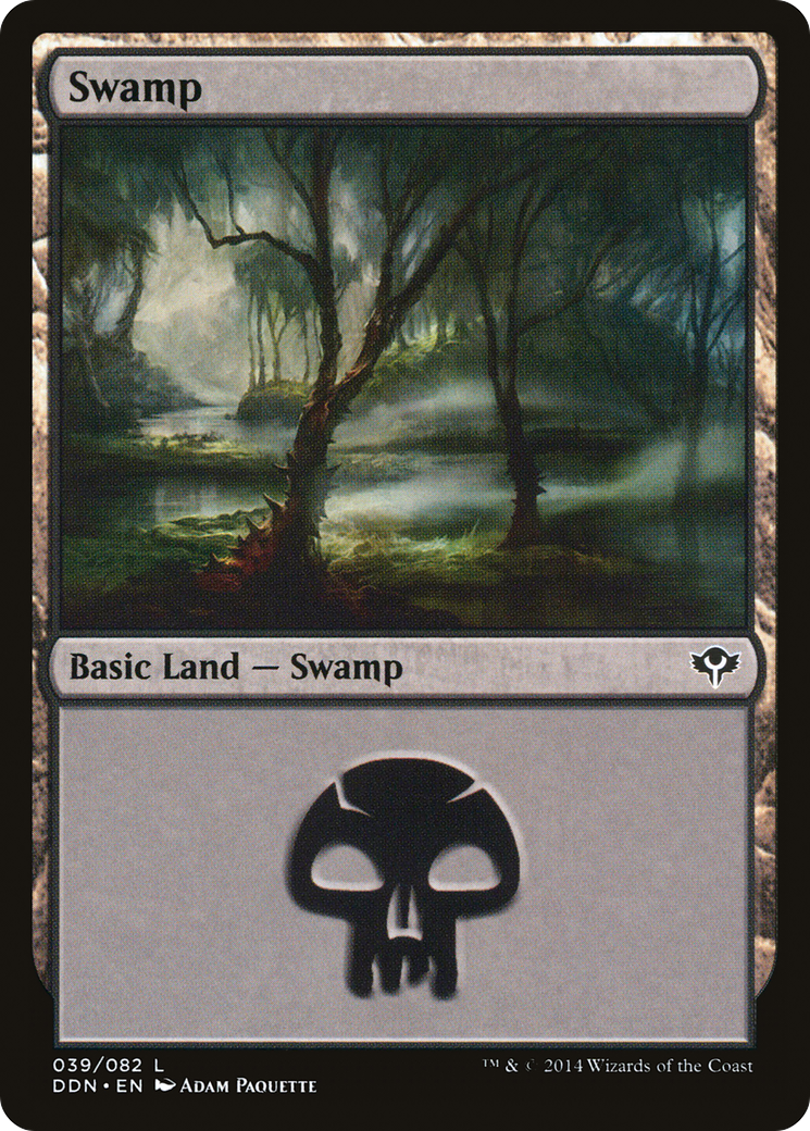 Image of Swamp (039) (DDN-039) - Duel Decks: Speed vs. Cunning