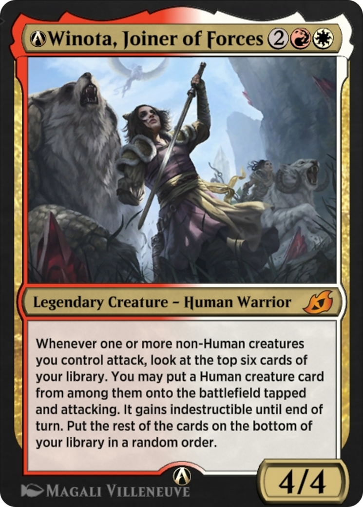 Image of A-Winota, Joiner of Forces (IKO-A-216) - Ikoria: Lair of Behemoths