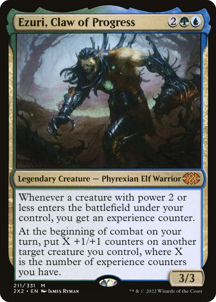 Image of Ezuri, Claw of Progress (2X2-211) - Double Masters 2022