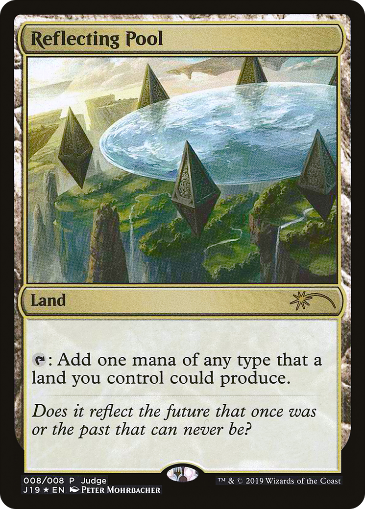 Image of Reflecting Pool (JDG-008) - Judge Gift Cards 2019 Foil