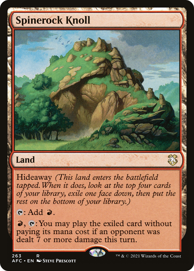 Image of Spinerock Knoll (AFC-263) - Forgotten Realms Commander