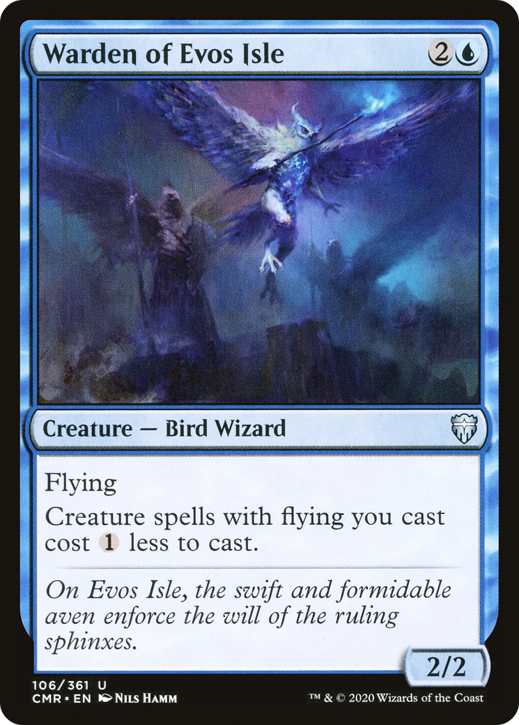 Image of Warden of Evos Isle (CMR-106) - Commander Legends