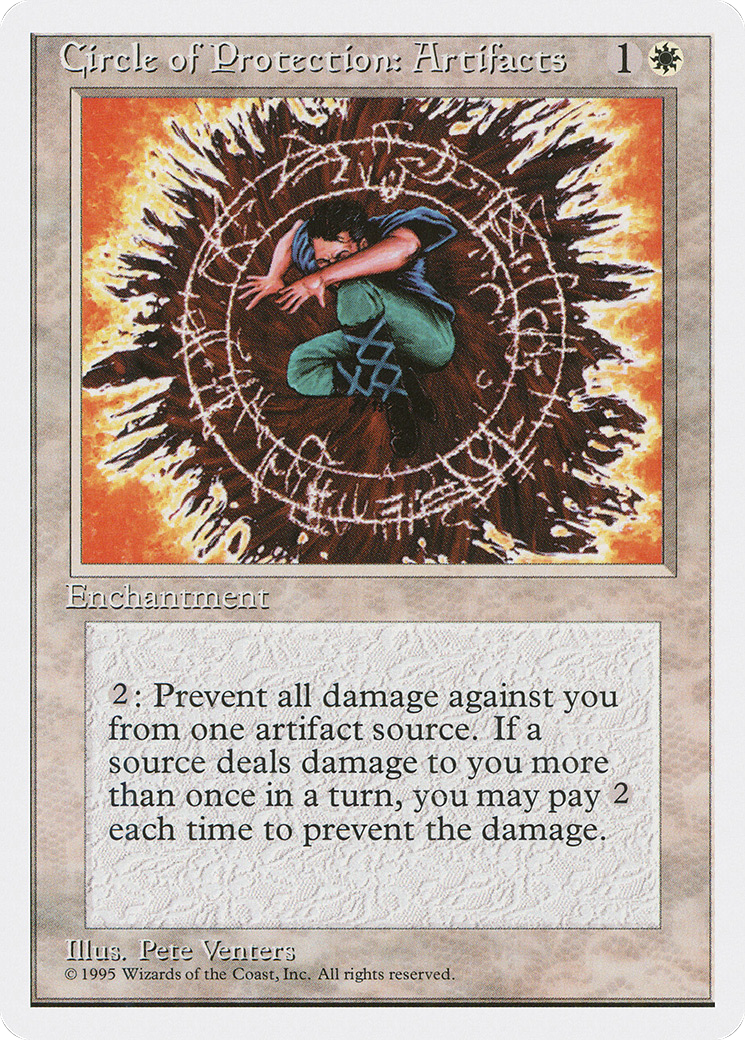 Image of Circle of Protection: Artifacts (4ED-) - Fourth Edition