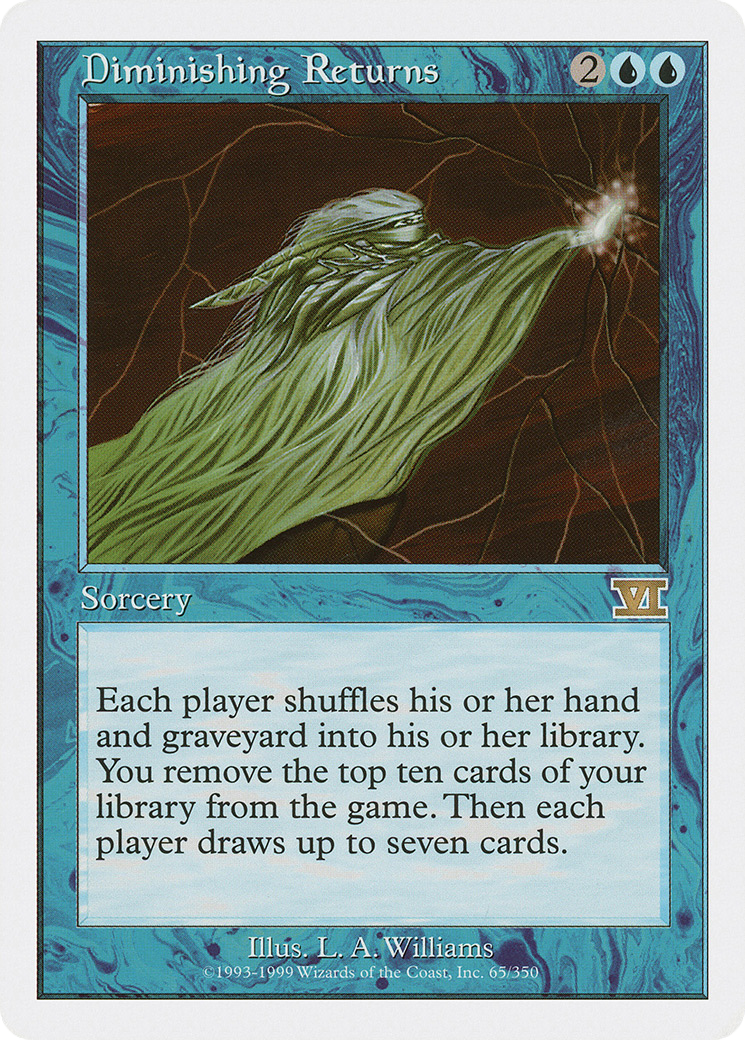 Image of Diminishing Returns (6ED-065) - Classic Sixth Edition