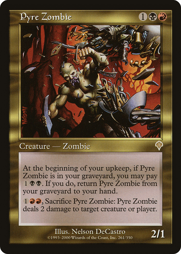 Image of Pyre Zombie (INV-261) - Invasion Foil