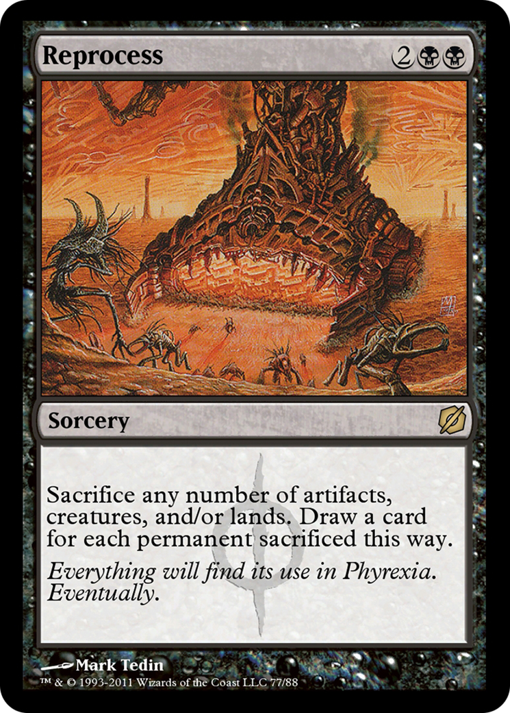 Image of Reprocess (TD2-077) - Duel Decks: Mirrodin Pure vs. New Phyrexia