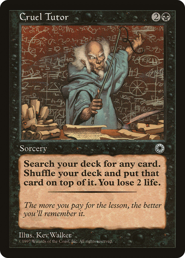 Image of Cruel Tutor (POR-) - Portal