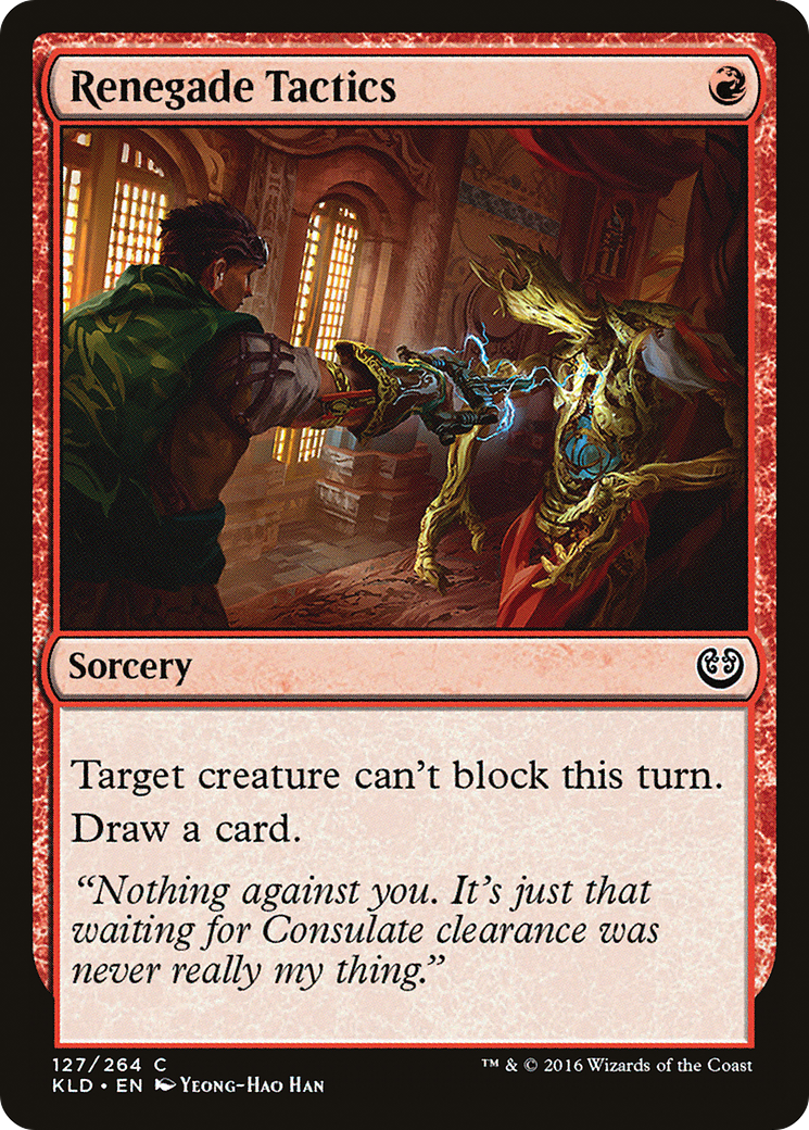 Image of Renegade Tactics (KLD-127) - Kaladesh