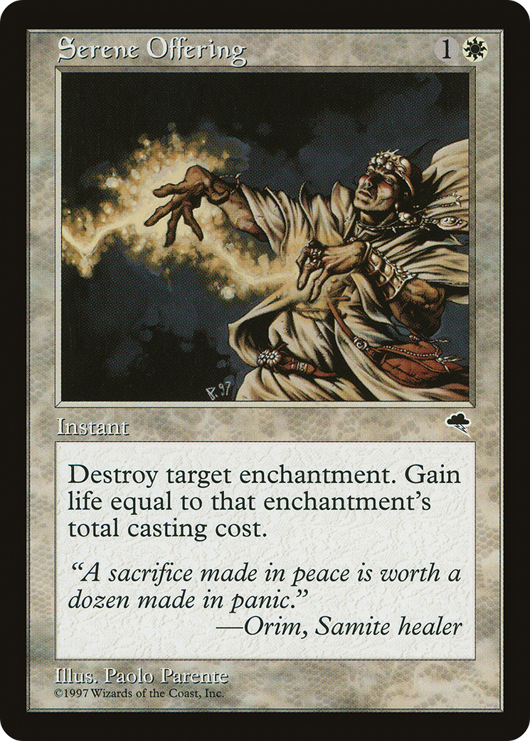 Image of Serene Offering (TMP-040) - Tempest