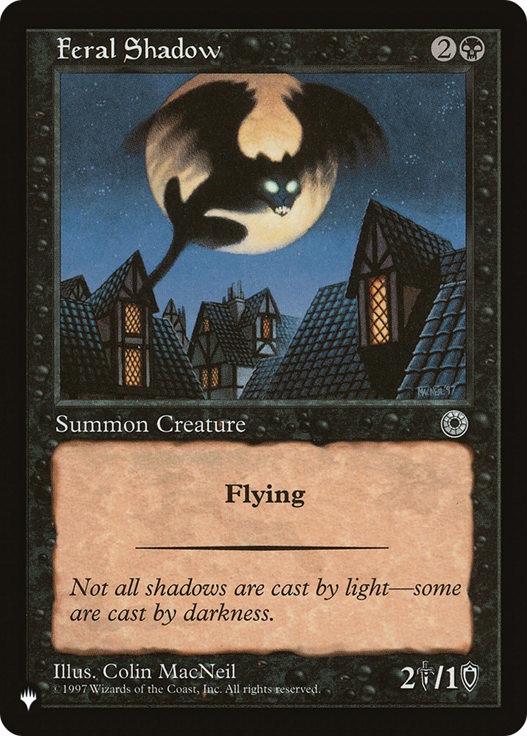 Image of Feral Shadow (LIST-POR-93) - The List